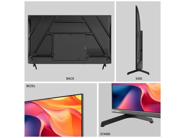 CHiQ U43QST TV 43",  UHD,  QLED,  ultratenká,  Google TV,  DLG 120 Hz,  Dolby Audio,  Frameless,  metalická3