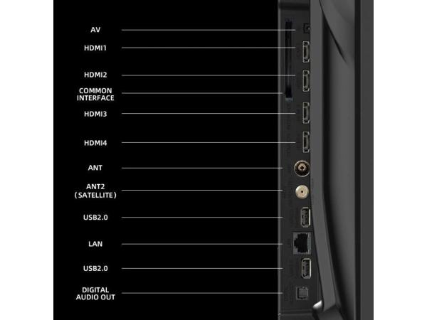 CHiQ U43QST TV 43",  UHD,  QLED,  ultratenká,  Google TV,  DLG 120 Hz,  Dolby Audio,  Frameless,  metalická5