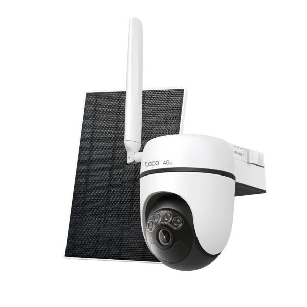 TP-Link Tapo C615G KIT venkovní 4G LTE kamera,  solární panel (3MP,  2K,  1296p,  IR,  4G LTE,  micro SD card,  IP65)