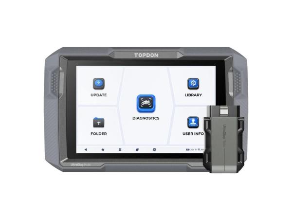 TOPDON diagnostické zariadenie UltraDiag Moto/ RAM 2GB/ 10000mAh/ Android/ 12V DC/ 4jadrový procesor