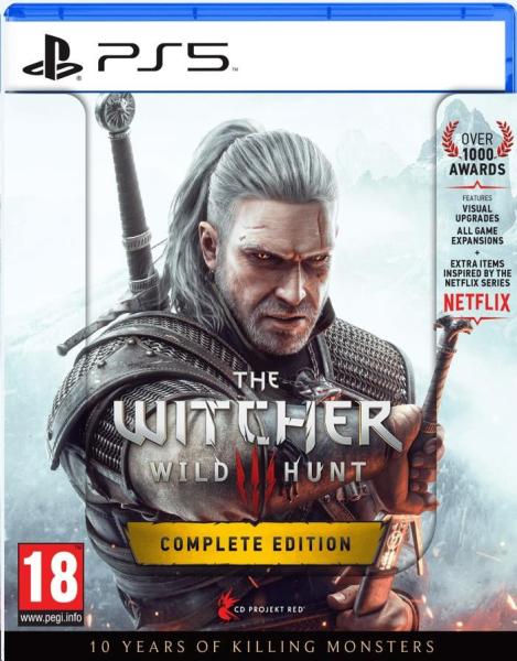 PS5 - The Witcher 3: The Wild Hunt - Complete Edition + 10th Anniversary Steelbook