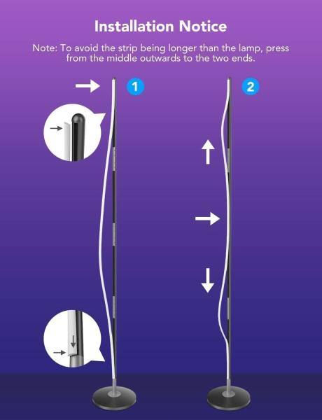 Govee RGBW Floor Lamp Lite stojací lampa Matter9
