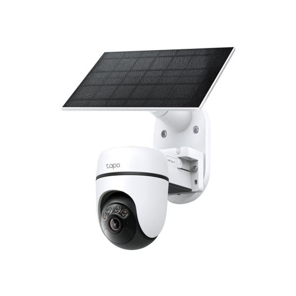 TP-Link Tapo C630 KIT venkovní kamera,  solární panel (5MP,  3K,  1620p,  IR 16m,  WiFi,  micro SD card,  IP65)