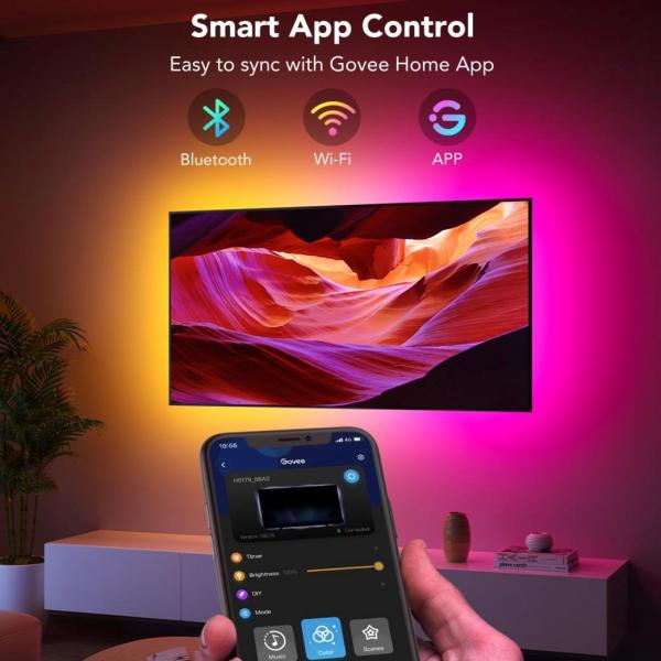 Govee TV 55-65" SMART LED podsvícení RGBIC4