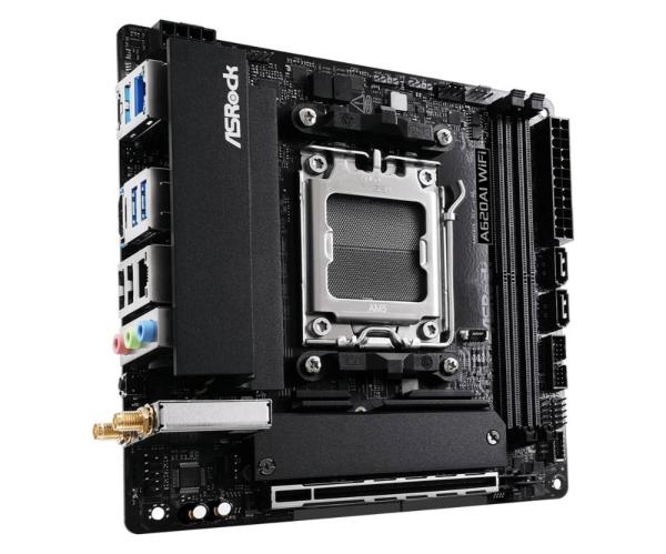 ASRock MB Sc AM5 A620AI WIFI  AMD A620A,  2xDDR5,  1xHDMI,  WIFI2