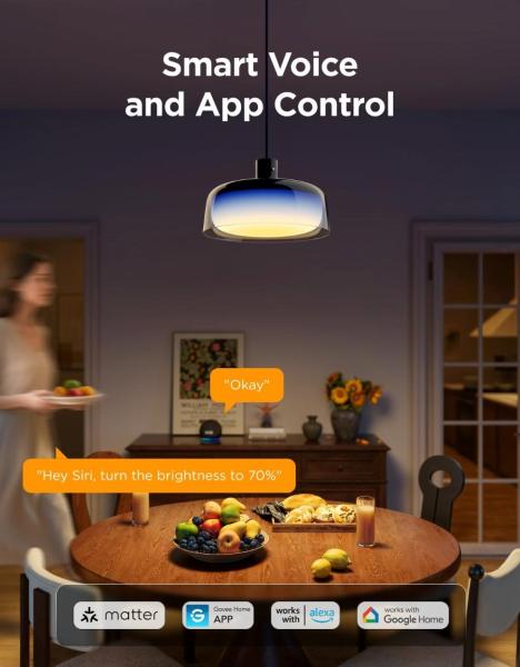 Govee Pendant Light RGBICWW závěsná lampa Matter6
