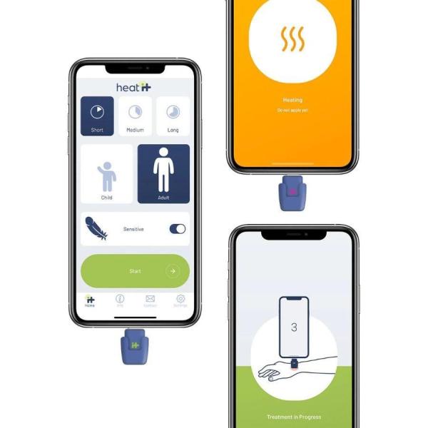 Heat it - ošetření bodnutí hmyzem pomocí smartphonu,  USB-C5