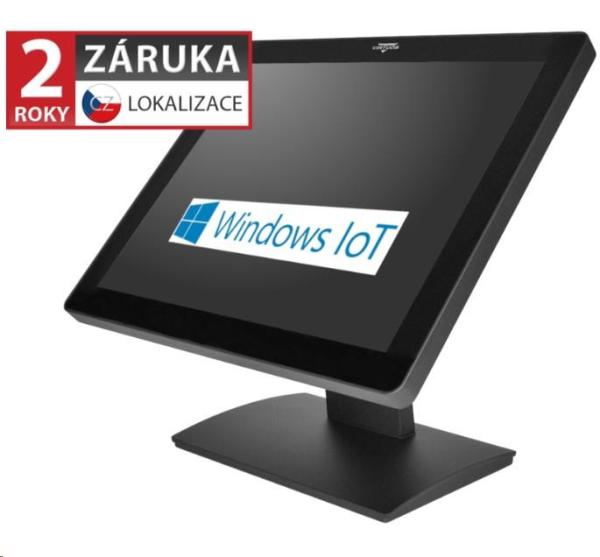 BPOS BP-1789, 17" LCD LED, 400 cd/ m2, i3, 8 GB RAM, 256 GB SSD, Win11 IoT, bez rám., čierny