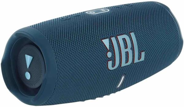 JBL Charge 5 blue,  bezdrátové repro s powerbankou,  PartyBoost,  IP67,  40W