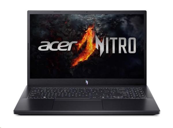 Acer Nitro V 15/ ANV15-42-R6RS/ R7-7445HS/ 15, 6"/ FHD/ 16GB/ 1TB/ RTX 4050/ bez OS/ Black/ 2R