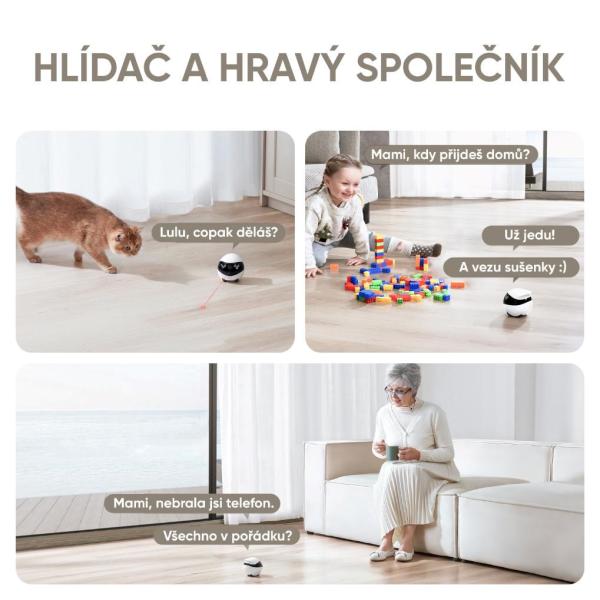 Enabot EBO Air 2 - Robotický AI společník s 2K kamerou0