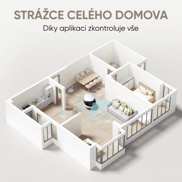 Enabot EBO Air 2 - Robotický AI společník s 2K kamerou5
