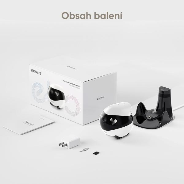 Enabot EBO Air 2 - Robotický AI společník s 2K kamerou8