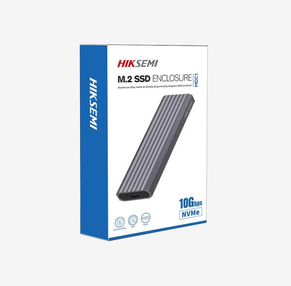 HIKSEMI externí box MDC1,  M.2 NVMe Enclosure,  Až 2280,  černá2