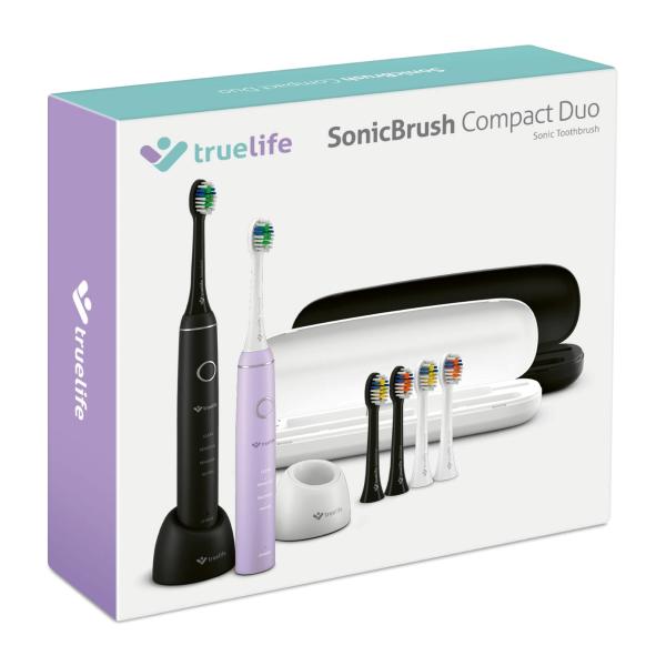 TrueLife SonicBrush Compact Duo Black /  Lavender11