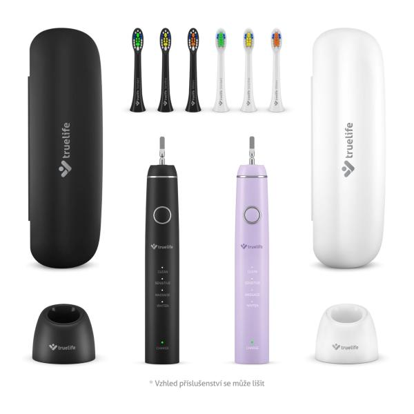 TrueLife SonicBrush Compact Duo Black /  Lavender1