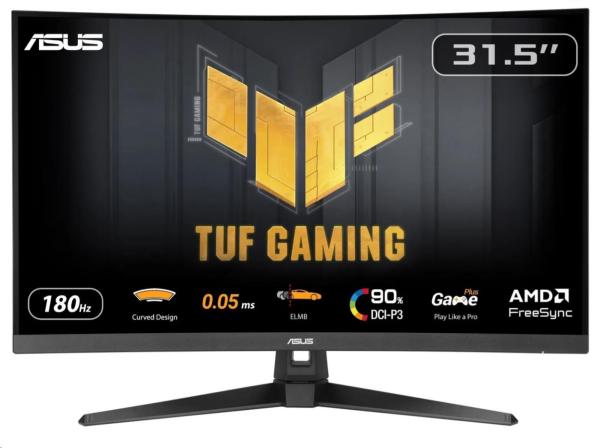 ASUS TUF/ VG32WQ3B/ 32"/ VA/ QHD/ 180Hz/ 1ms/ Čierna/ 3R
