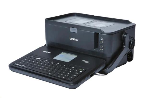 BAZAR - BROTHER tiskárna štítků PT-D800W - 36mm,  pásky TZe,  tiskárna s velkým barevným displejem,  WIFI,  Klávesnící,  - Po2