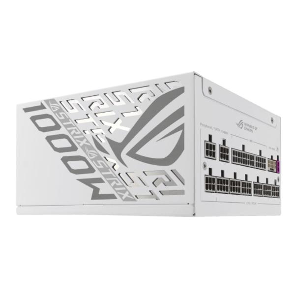 ASUS zdroj ROG STRIX 1000W White,  135mm,  80 Plus Platinum,  Plně modulární,  ATX 3.111