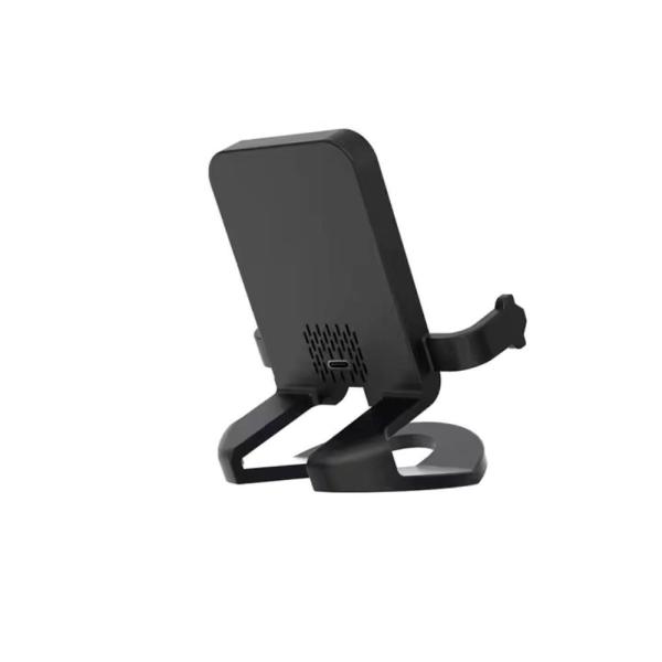 1stCOOL bezdrátová přenosná QI nabíječka 15W,  panáček,  USB-C,  černá2