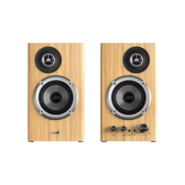 GENIUS Reproduktor SP-HF1812BT,  BT,  3.5mm jack,  50W,  světlé dřevo0