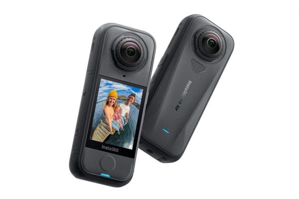 Insta360 X4 Air Starter Bundle akční kamera,  Černá,  8K /  30fps,  4K/  až 60fps,  6osý gyroskop,  360°,  Active HDR,  vodotěsná