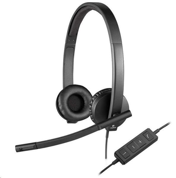 Akcia Náhl. sada Logitech Stereo USB Headset H570e_