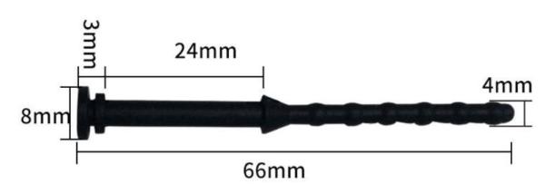 1stCOOL FAN-RIVET-B SilentMount – Silikónový antivibračný nit pre ventilátory a filtre1