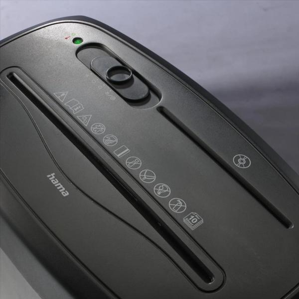 Hama Safe X100CD,  skartovačka,  krížový rez,  10 listov,  bezpečnostná úroveň P4 T4 E33