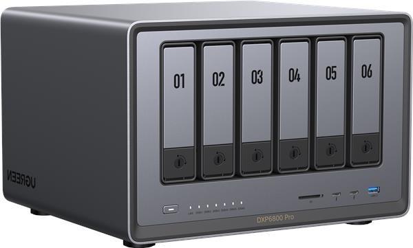 UGREEN NASync DXP6800 Pro (10C/ i5-1235U/ 4, 4GHz/ 8GBRAM/ 6xSATA/ 2xM.2/ 2x10GbE/ 1xPCIe/ 2xTB/ 2xUSB2.0/ 2xUSB3.2/ HDMI/ SD)2