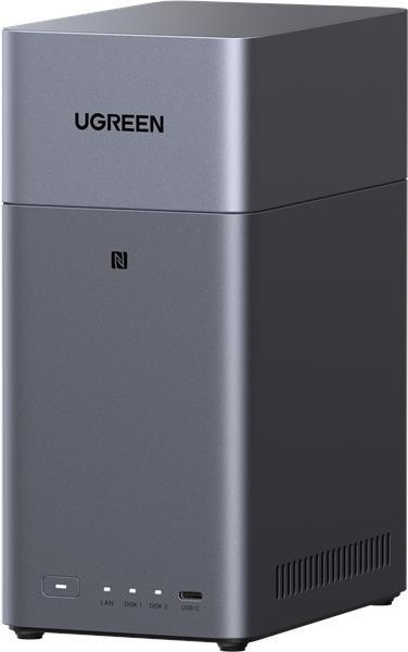 UGREEN NASync DH2300 (2x4C/ RockchipA76+A55/ 2, 2GHz/ 4GBRAM/ 2xSATA/ 1xGbE/ 2xUSB3.2/ 1xUSB-C/ HDMI)