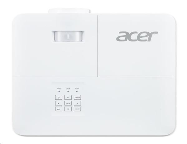 ACER Projektor P5550,  DLP 3D,  1080p (1920x1080),  5200 ANSI,  15 000:1,  VGA,  HDMI(MHL),  HDMI,  RJ45,  repro 1x10W,  2.73Kg,  L1