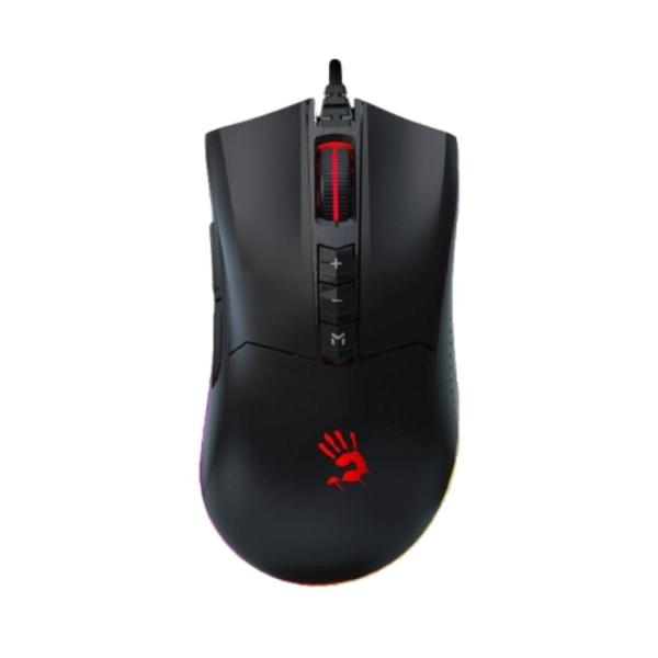 A4tech Bloody Esport ES9 Plus,  podsvícená herní myš,  10000 DPI,  USB,  černá