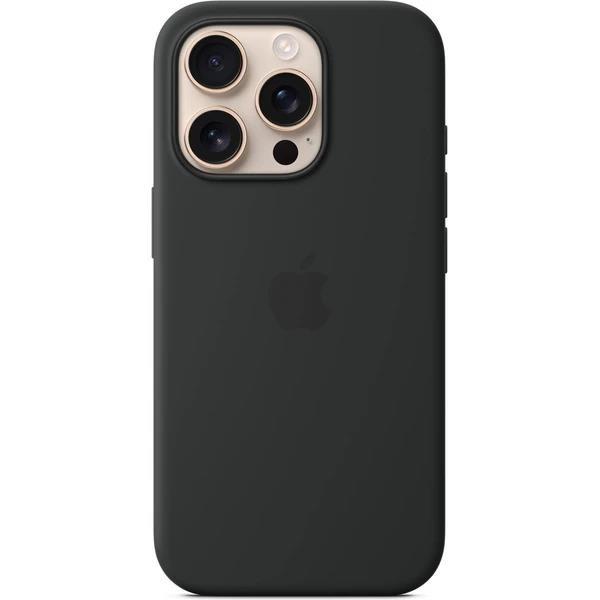 iPhone 16 Pre Silicone Case with MS - Black / SK