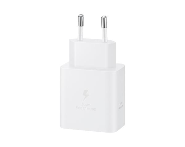 Samsung USB-C 45W Cestovní nabíječka + USB-C Datový Kabel White