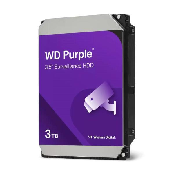 HDD 3TB WD34PURZ Purple 256MB SATAIII 5400rpm