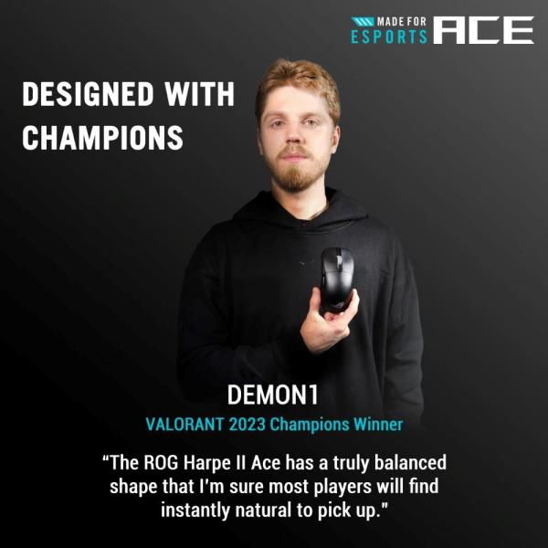 ASUS Herní myš ROG Harpe II Ace,  Bezdrátová,  červená7