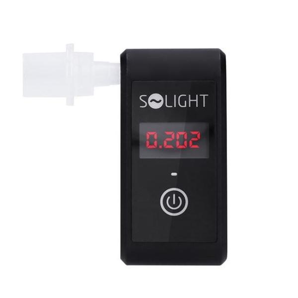 Solight alkohol tester mini,  Fuel Cell,  0, 0 - 5, 0‰ BAC, citlivost 0, 08‰