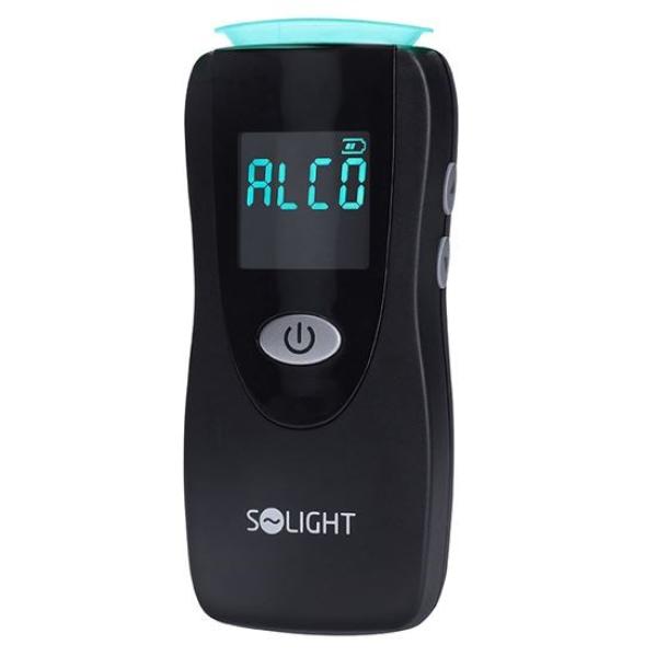 Solight profesionální bezkontaktní alkohol tester,  Fuel Cell,  0, 0 - 5, 0‰ BAC, citlivost 0, 08‰2