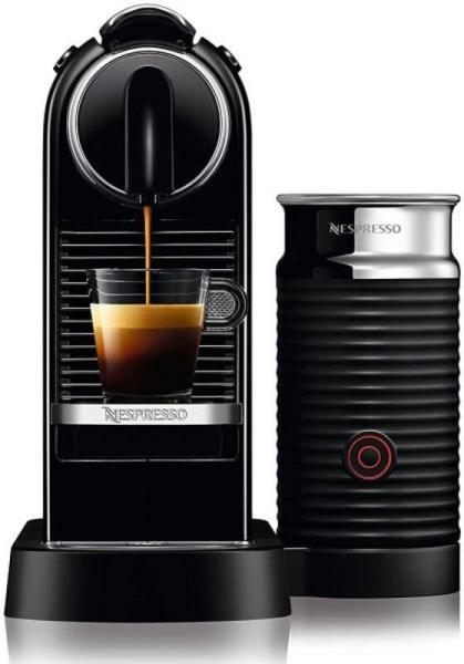DeLonghi CitiZ&Milk EN 267.BAE kávovar,  kapslový,  1710 W,  19 bar,  automatické vysypání,  černá2
