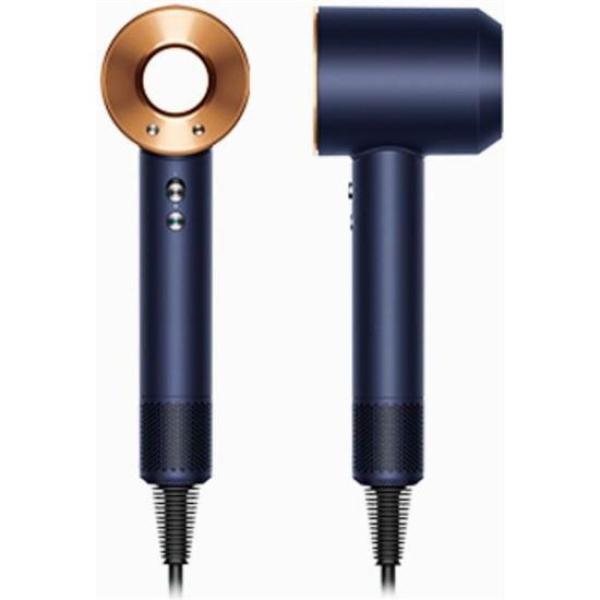 Dyson Supersonic HD07 T1/ T2 fén,  1600 W,  3 rychlosti,  4 teploty,  koncentrátor,  pruská modrá/ měděná1