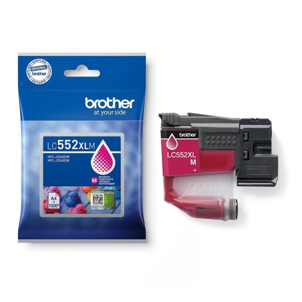 Brother LC-552XLM - atrament purpurový XL