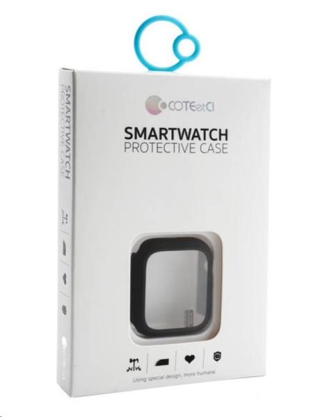 COTECi polykarbonátové pouzdro s ochranou displeje pro Apple Watch 41 mm modrá1