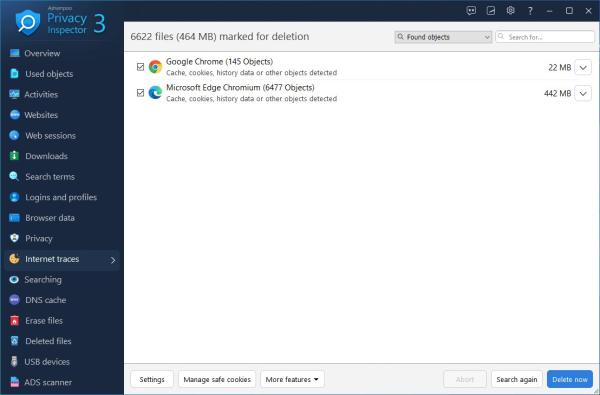 Ashampoo Privacy Inspector 311