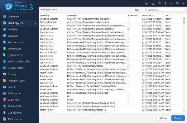 Ashampoo Privacy Inspector 38
