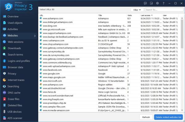 Ashampoo Privacy Inspector 39