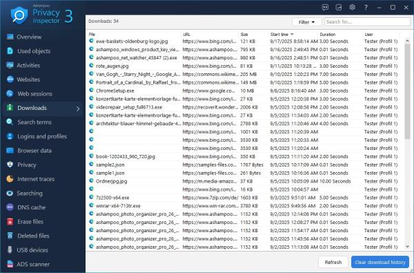 Ashampoo Privacy Inspector 37