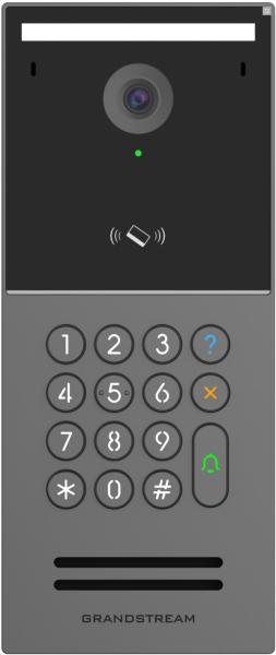 Grandstream GDS3725 dverové video interkom, 4MP, IC a ID karty, NFC, Bluetooth, IP66