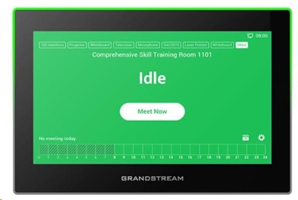 Grandstream GSC3575 SIP interkom a řídicí stanice, displej 7", Wifi, Bluetooth černý