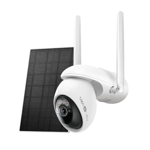TP-Link Tapo C665G KIT venkovní 4G LTE kamera,  solární panel (8MP,  4K,  2168p,  IR,  4G LTE,  micro SD card,  IP65)